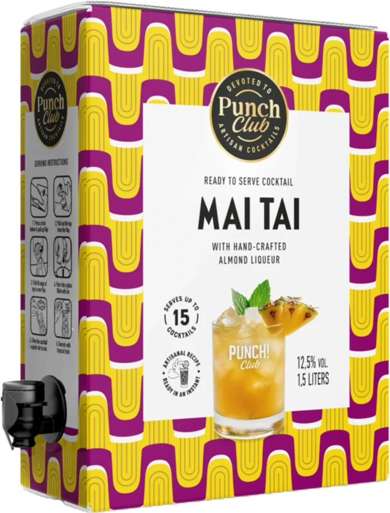 [DX2584] Cocktail Mai Tai Punch Club bag-in-box 1,5 L