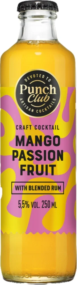 [DX6814] Cocktail Mango & Passionfruit with Blended Rum Punch Club 0,25 L
