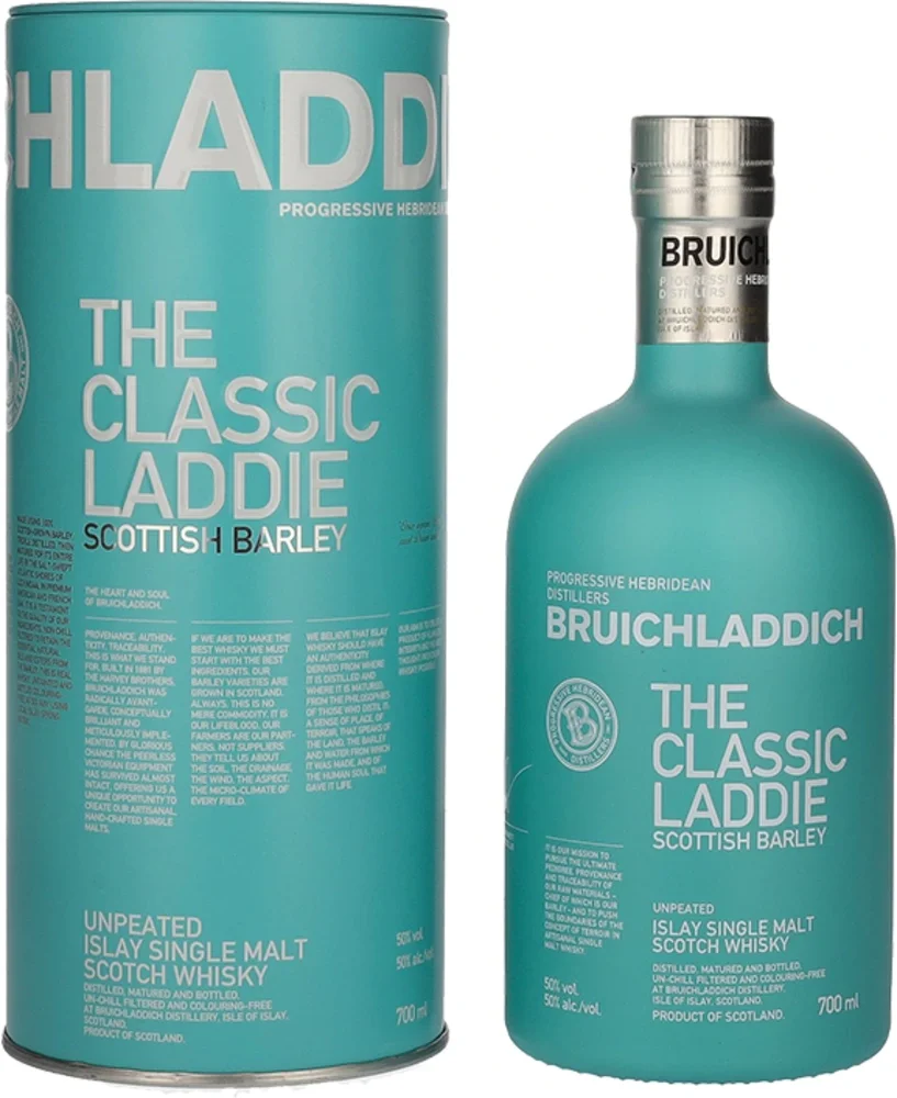 [DX783] Škotski viski Bruichladdich THE CLASSIC LADDIE Single Malt poklon kutija 0,7 L