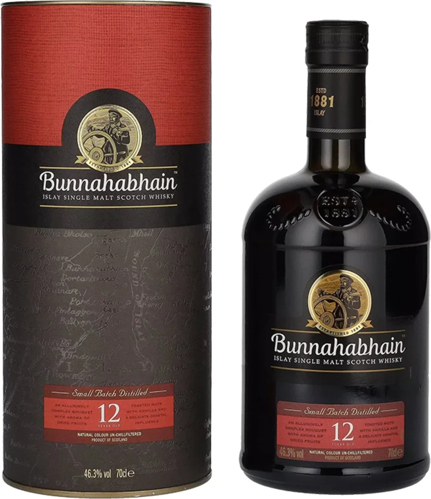 [DX2875] Škotski viski Bunnahabhain 12Y Single Malt poklon kutija 0,7 L