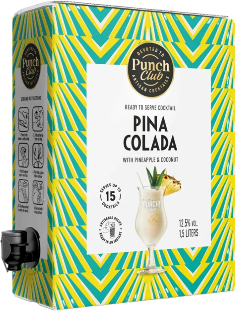 [DX5145] Cocktail Pina Colada Punch Club bag-in-box 1,5 L