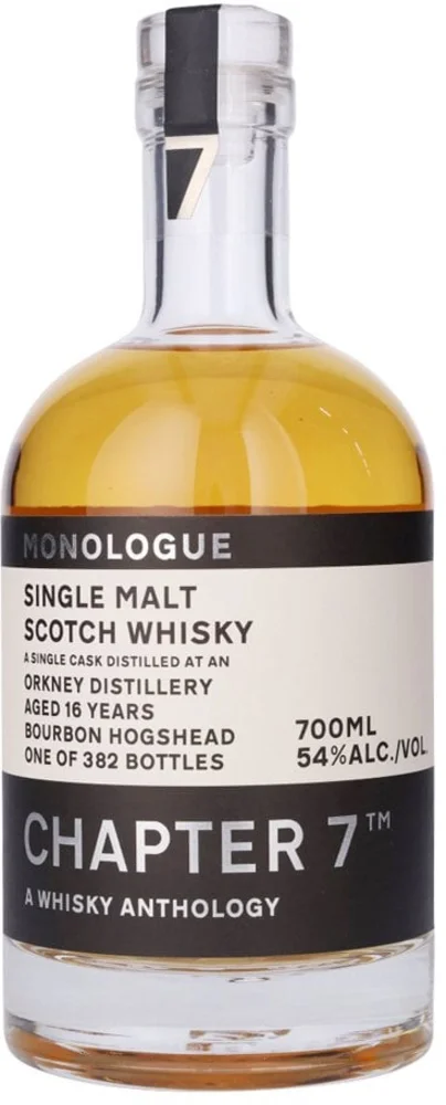 [DX6383] Škotski viski Chapter 7 Monologue 16 Year Old Orkney 2006 0,7 L