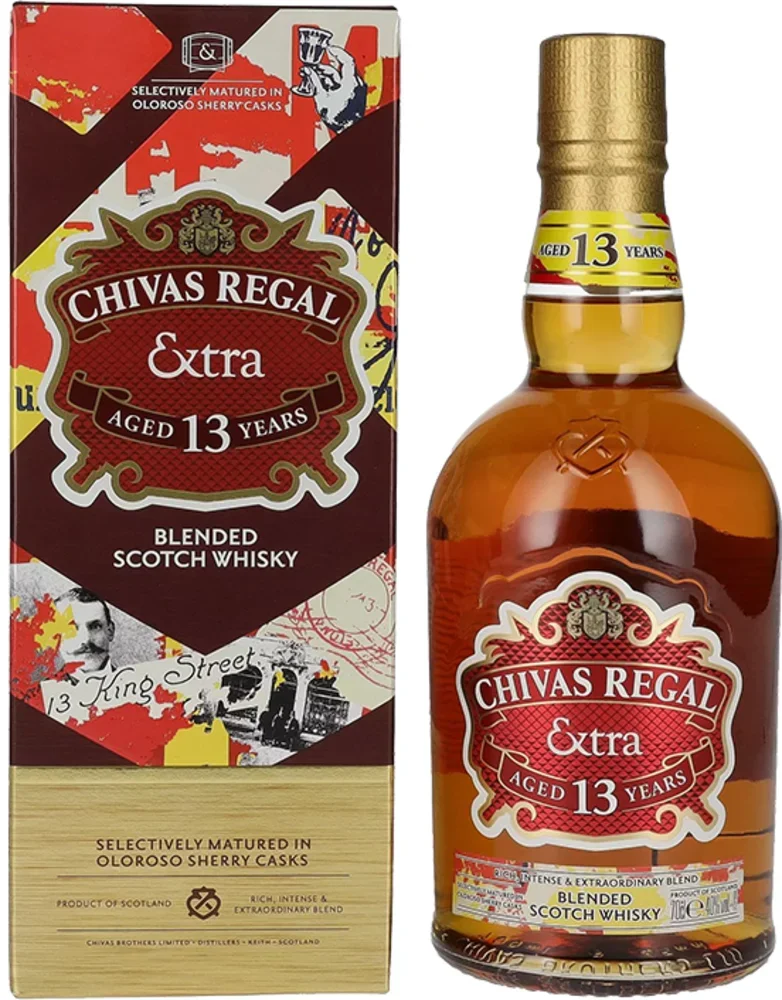 [DX5773] Škotski viski Chivas Regal Extra 13 godina Sherry Cask poklon kutija 0,7 L