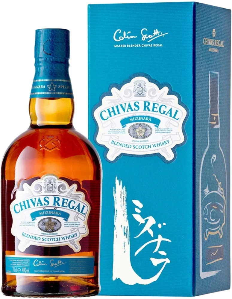 [DX1809] Škotski viski Chivas Regal Mizunara poklon kutija 0,7 L