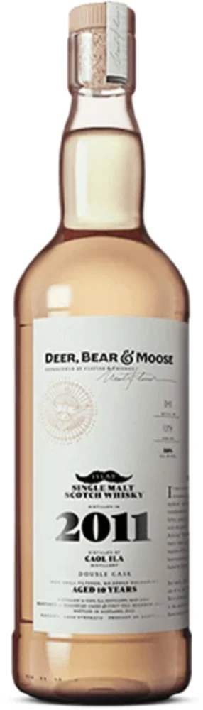 [DX7915] Škotski viski Deer, Bear & Moose Caol Ila 2011 Movember Edition 0,7 L