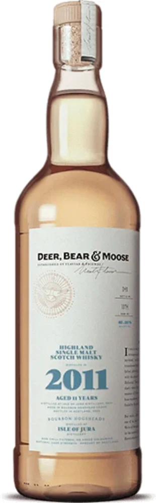 [DX8054] Škotski viski Deer, Bear & Moose Isle of Jura 2011 0,75 L
