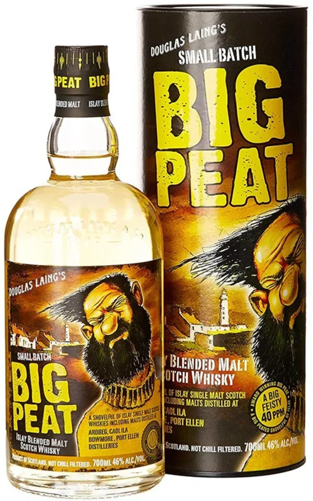 [DX7331] Škotski viski Douglas Laing BIG PEAT Small Batch poklon kutija 0,7 L