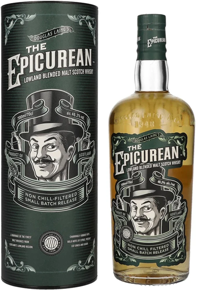 [DX7266] Škotski viski Douglas Laing Blended Malt The Epicureean poklon kutija 0,7 L