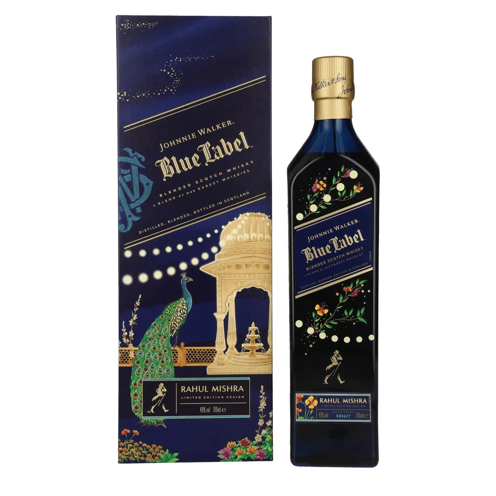 [DX10351] Škotski viski Johnnie Walker Blue Label Rahul Mishra Blended 0,7 L