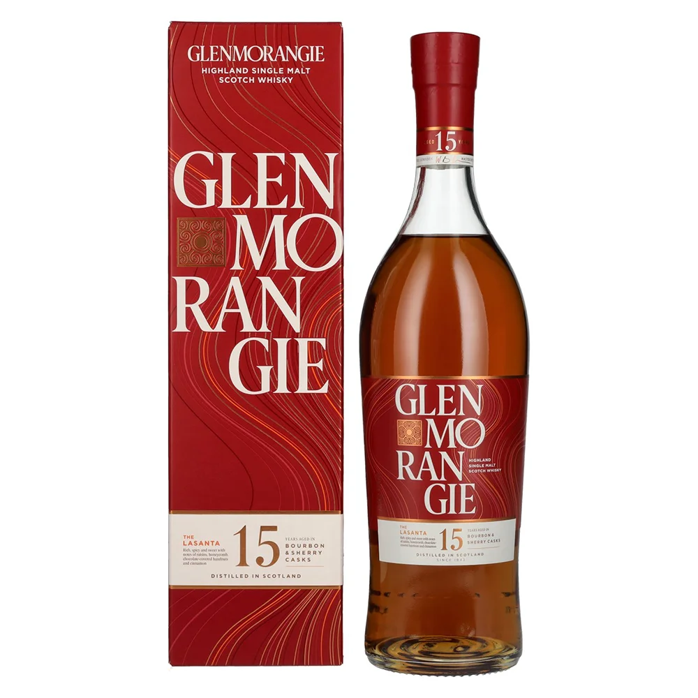 [DX1783] Škotski viski Lasanta 15Y Glenmorangie poklon kutija 0,7 L