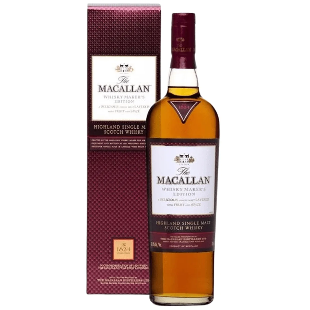 [DX2990] Škotski viski Macallan Maker's edition Single Malt poklon kutija 0,7 L