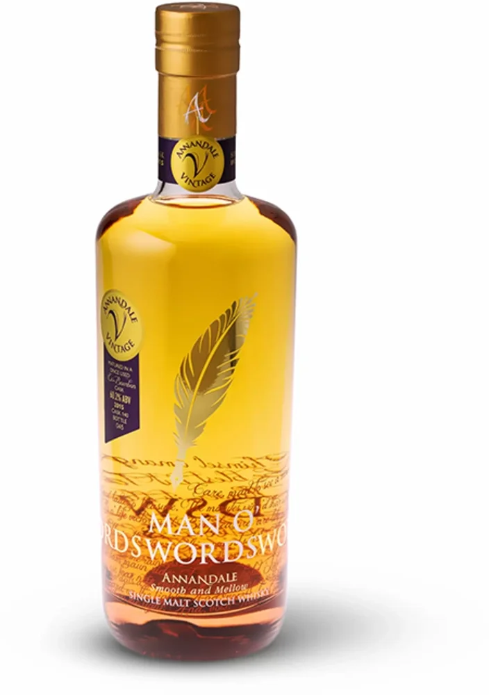 [DX4769] Škotski viski Man O'Words 2015 Vintage Ex Bourbon Cask Single Malt 0,7 L