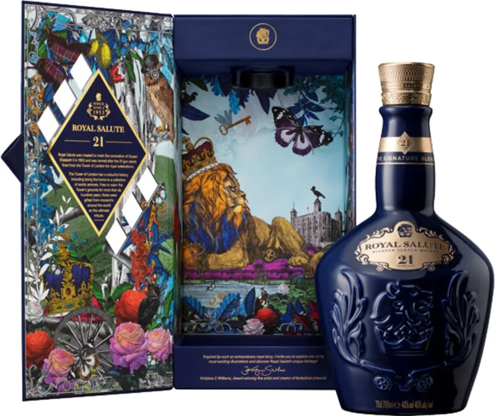 [DX9863] Škotski viski Royal Salute 21 godina poklon kutija 0,7 L