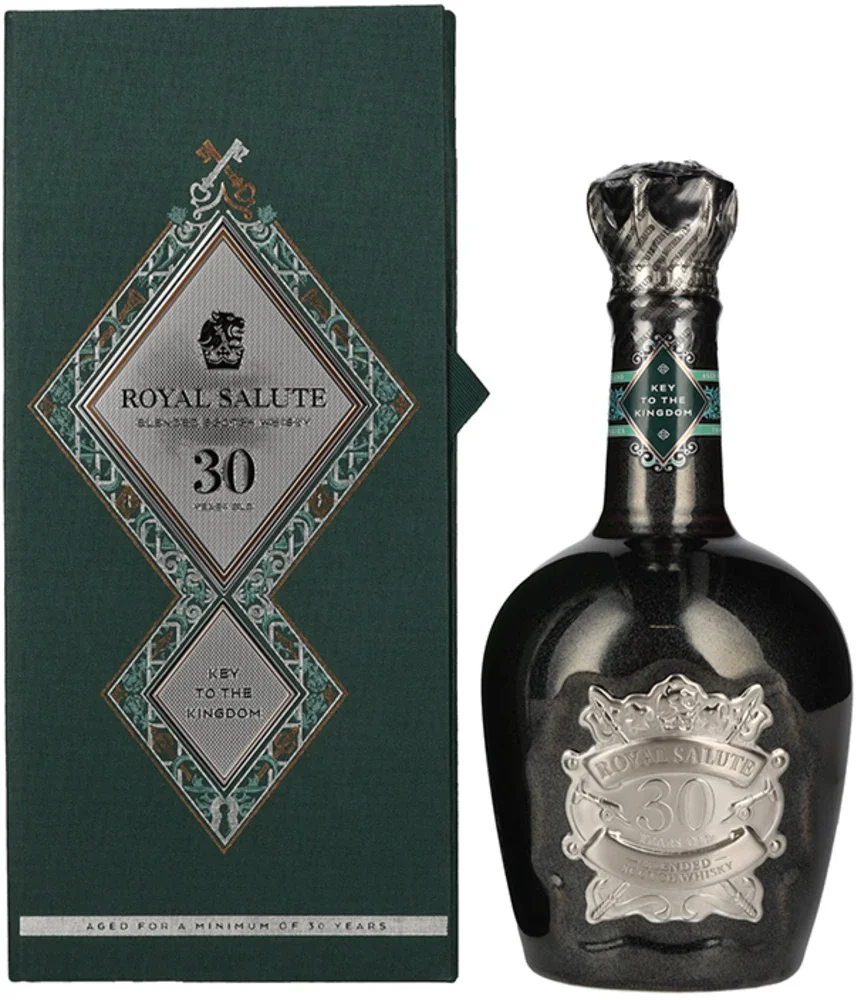 [DX619] Škotski viski Royal Salute 30y poklon kutija 0,5 L