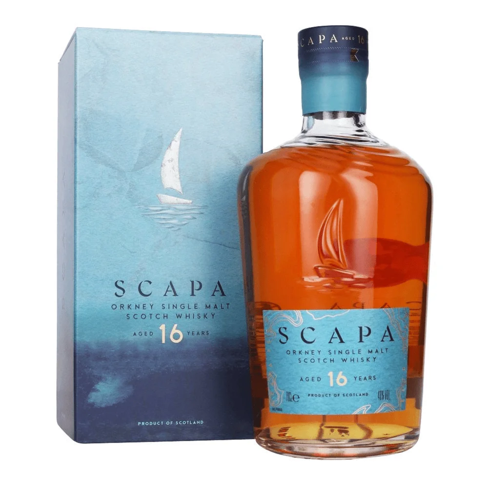 [DX1773] Škotski viski Scapa 16 Year Old poklon kutija 0,7 L