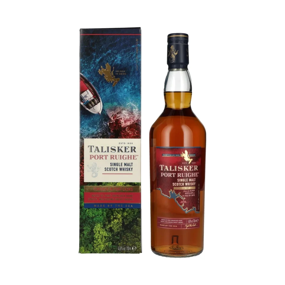 [DX12275] Škotski viski Talisker PORT RUIGHE Single Malt poklon kutija 0,7 L