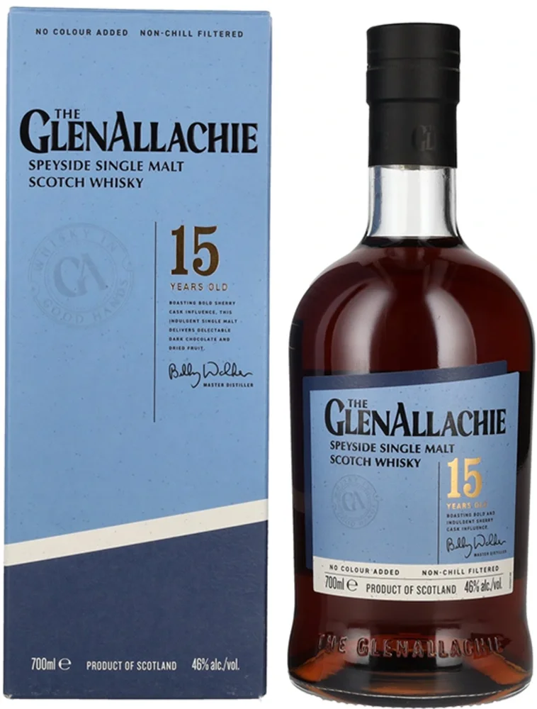 [DX4159] Škotski viski The GlenAllachie 15y Speyside Single Malt poklon kutija 0,7 L