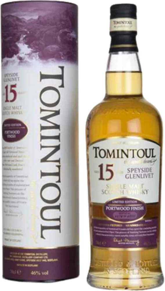 [DX9393] Škotski viski Tomintoul 15 poklon kutija 0,7 L