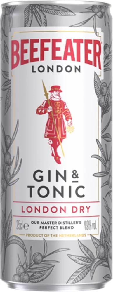 [DX2936] Gin Beefeater Dry Gin & Tonic Rtd 0,25 L