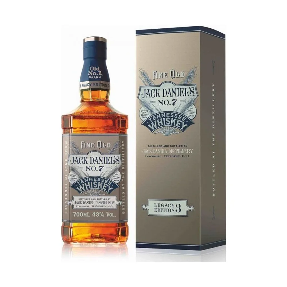 [DX1038] Američki viski Jack Daniel's Master Distiller Series Limited Legacy 3 Edition poklon kutija 0,7 L
