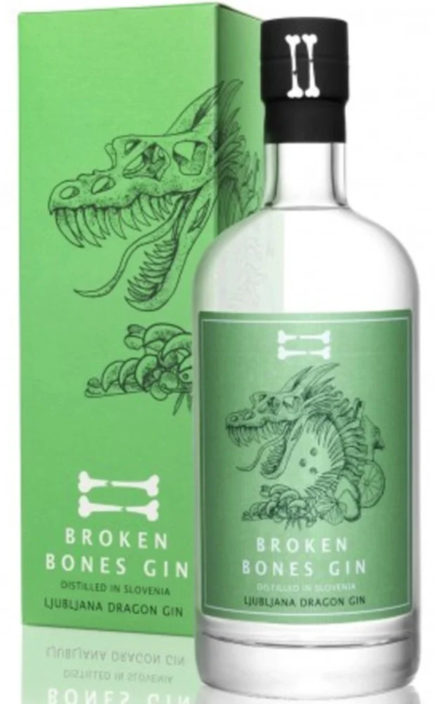 [DX6158] Gin Broken Bones Ljubljana Dragon 0,5 L