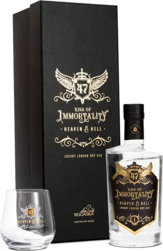[DX9442] Gin Luxury London dry gift set Heaven & Hell poklon kutija 0,7 L