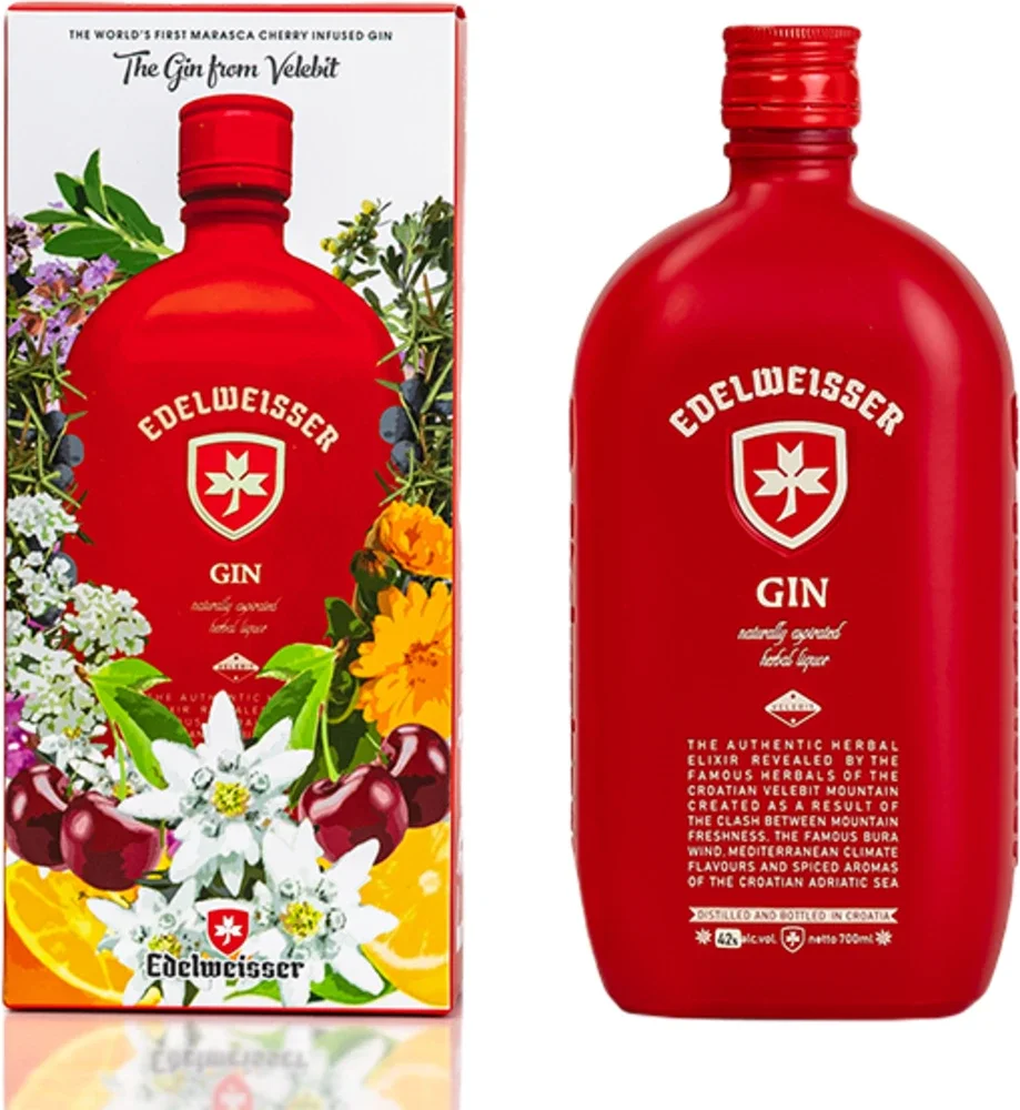 [DX4327] Gin Marasca Infused Edelweisser poklon kutija 0,7 L
