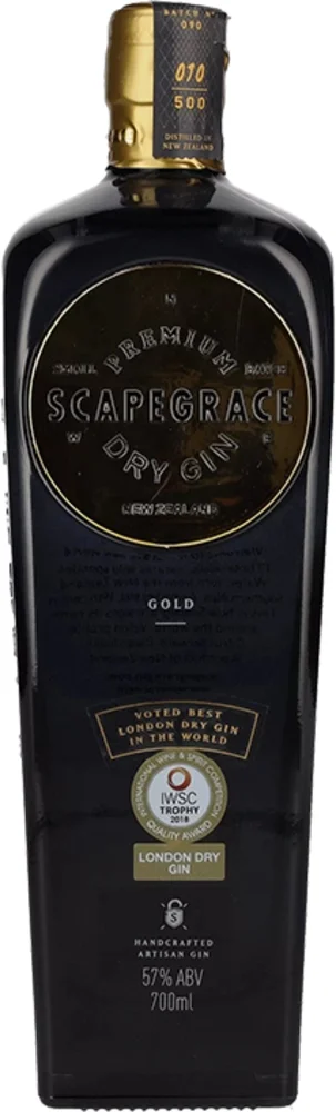 [DX3200] Gin Scapegrace Gold Premium Dry 0,7 L